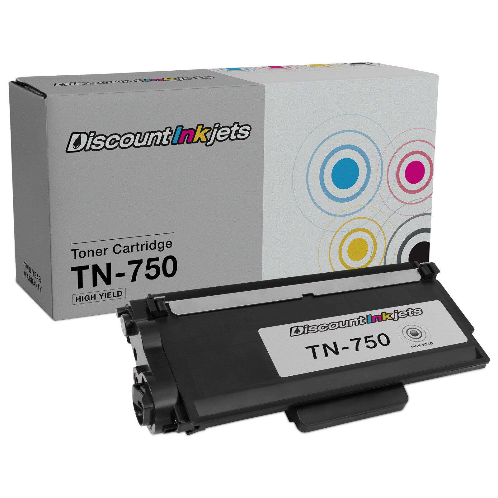 TN750 Toner Cartridge for Brother TN-750 BLACK HY HL-5450DN HL-5470DW HL-6180DWT