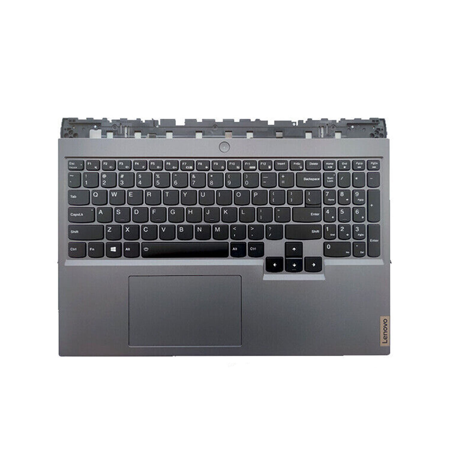 New Gray Palmrest w/ Backlit Keyboard 5CB1C14952 For Lenovo Legion 5 Pro-16ACH6H