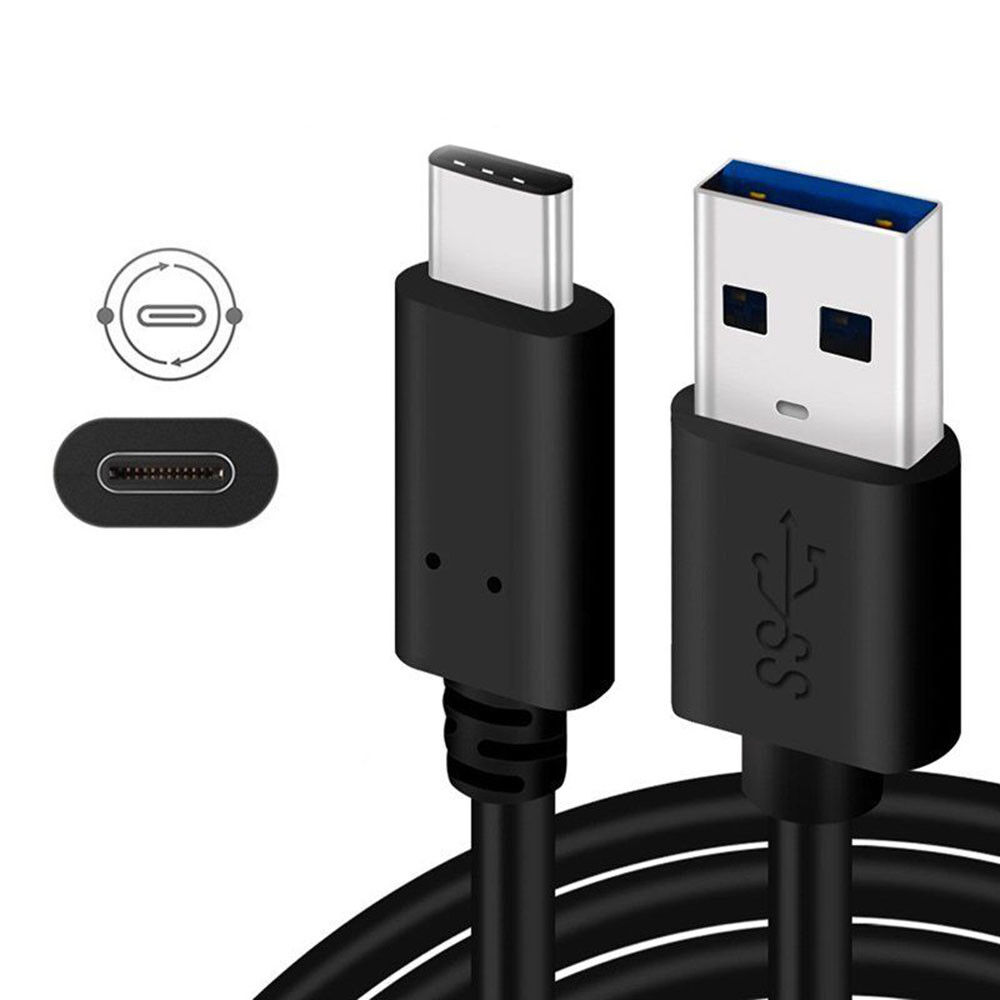 Type A to Type C Cable, Compatible for Crucial X8, WD Portable External SSD 6F