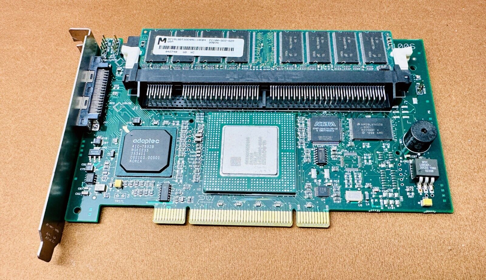 Adaptec HA-1320-02-3A 2100S PCI Ultra160 SCSI RAID Controller ZZ UNTESTED AS-IS