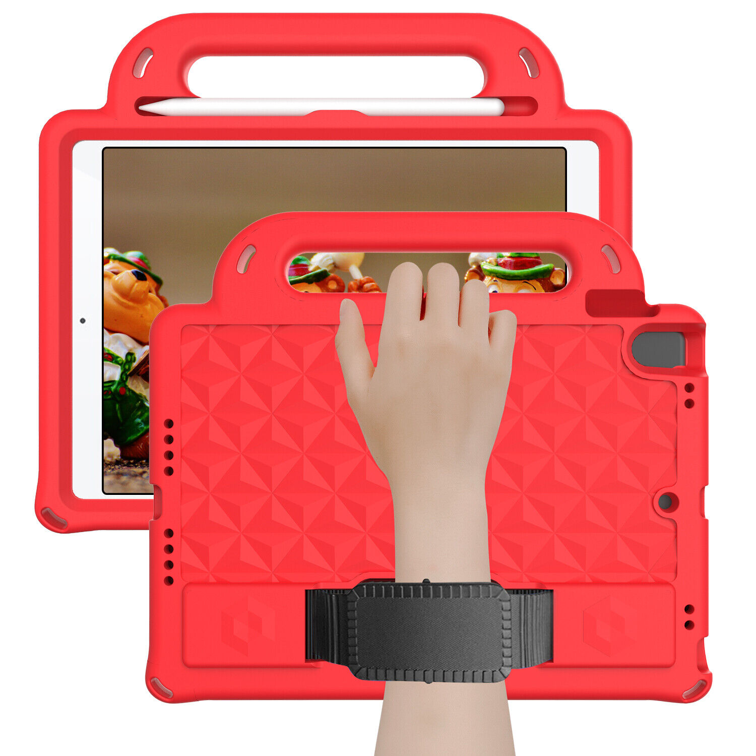 Kid Portable EVA Stand Case For iPad 5th 6th 7th 8th 9th Generation 10.2