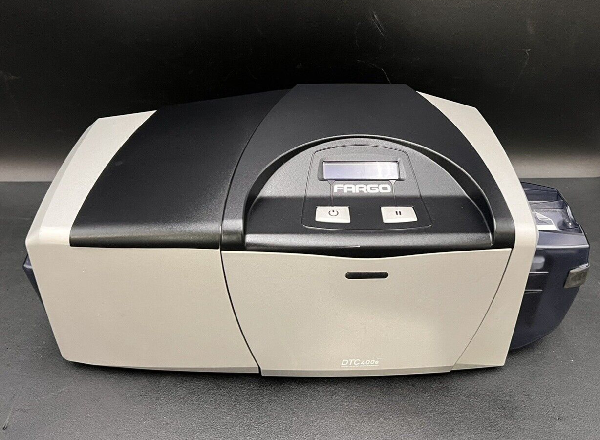 Fargo DTC400e FD/ETH  Card Printer Model #056102 Product #x001400