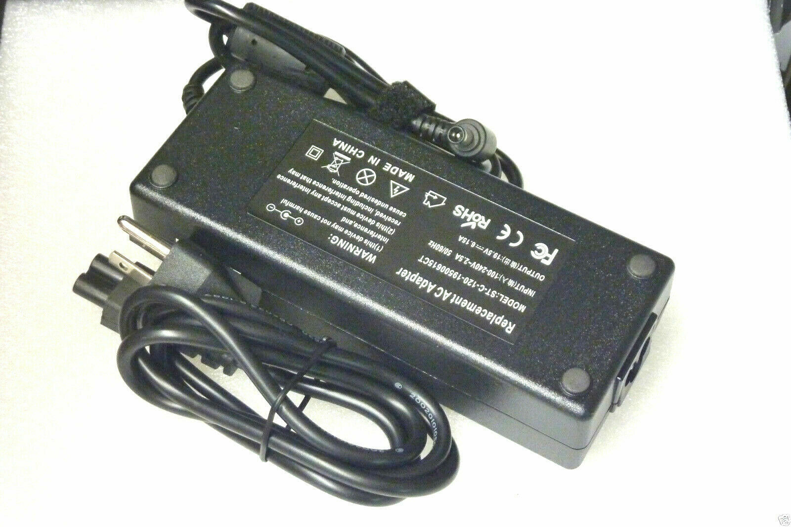 AC Adapter For LG 27GN950-B 27GN95B-B 27GR95QE-B Gaming Monitor Charger Power