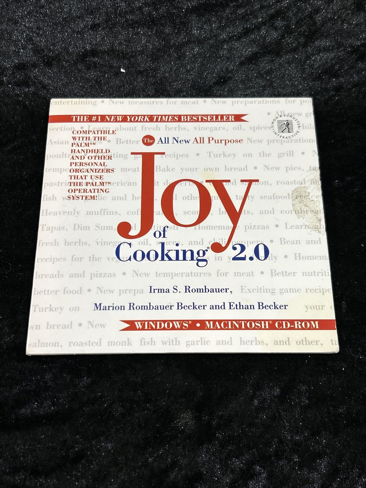 The All New All Purpose Joy of Cooking 2.0 (2002 Simon & Schuster) -  CD-ROM