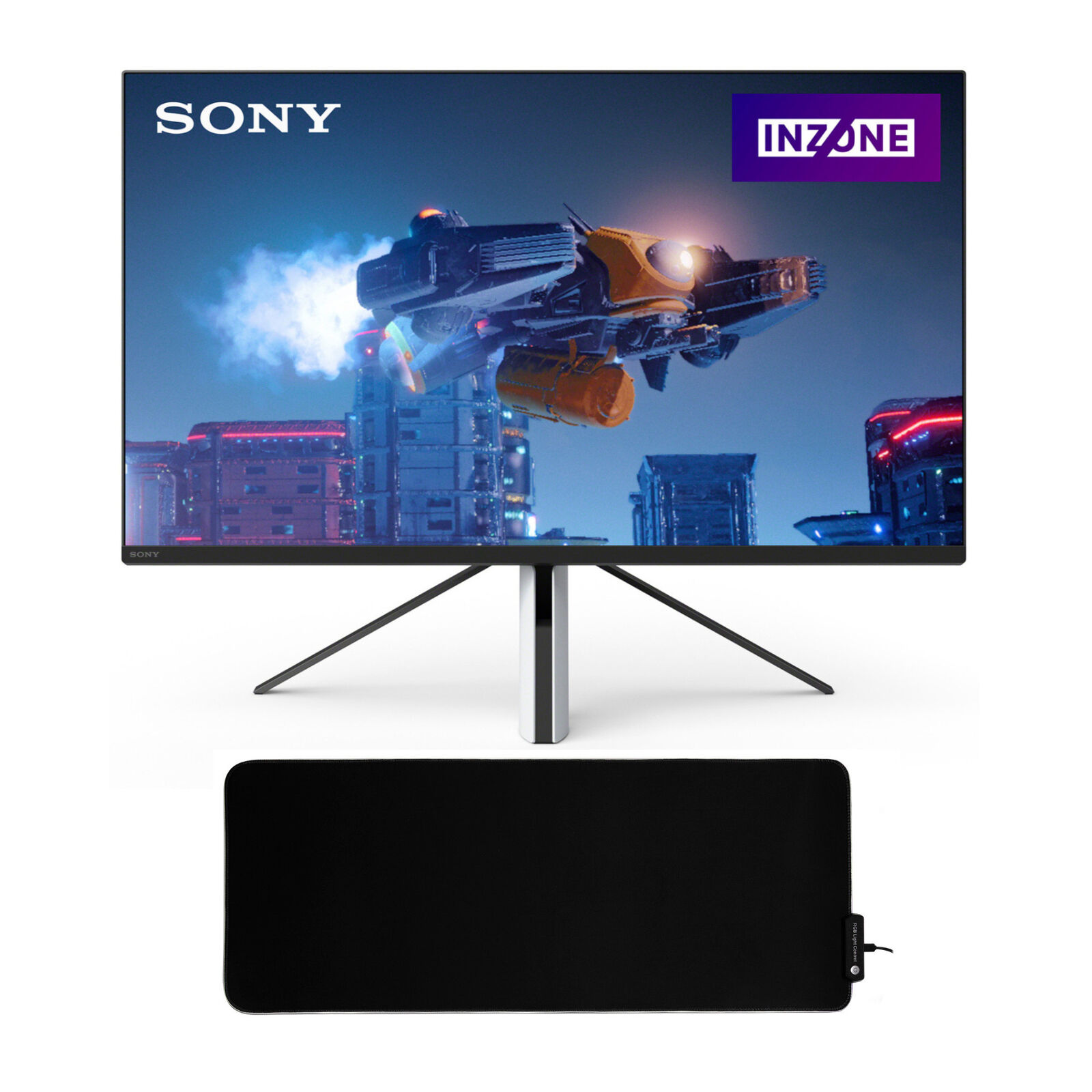 Sony 27 In INZONE M3 Full HD HDR 240Hz Gaming Monitor with RGB Mouse Pad