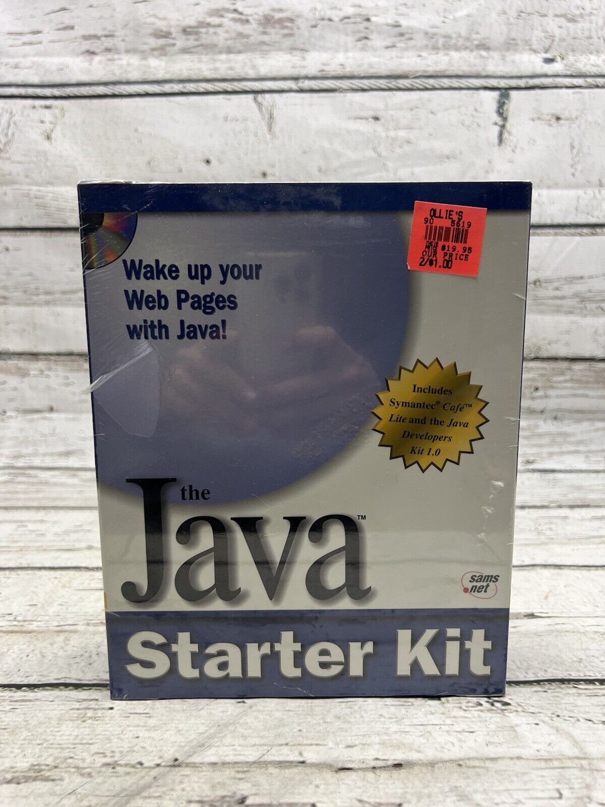 The Java Starter Kit VTG CD-ROM Windows 95 IBM Computer Software - New Sealed