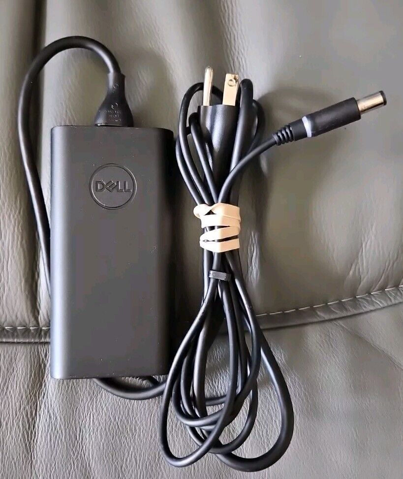 Genuine Dell 90W AC Adapter 19.5V 4.62A Laptop Charger 7.4mm black tip