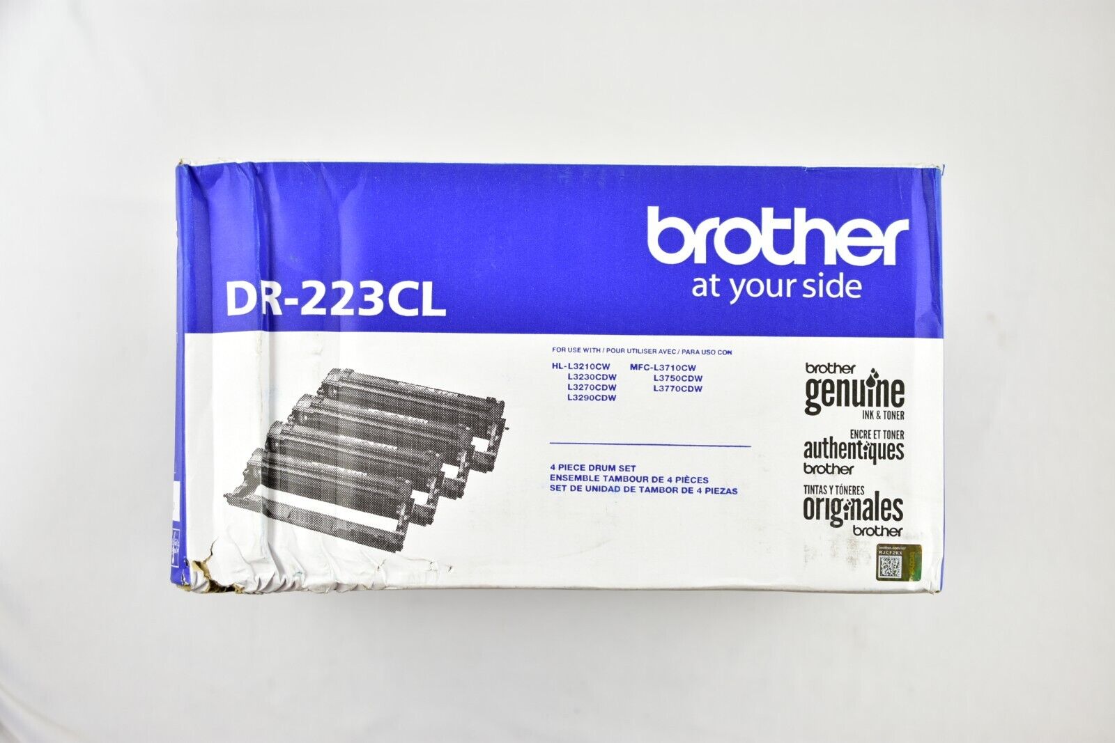 Brother DR223CL Drum Unit Genuine HL-L3210CW/L3230CDW NEW IN OPEN BOX