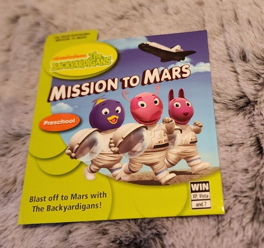 NEW The Backyardigans Mission To Mars PC CD Rom. SEALED FAST SHIPPING