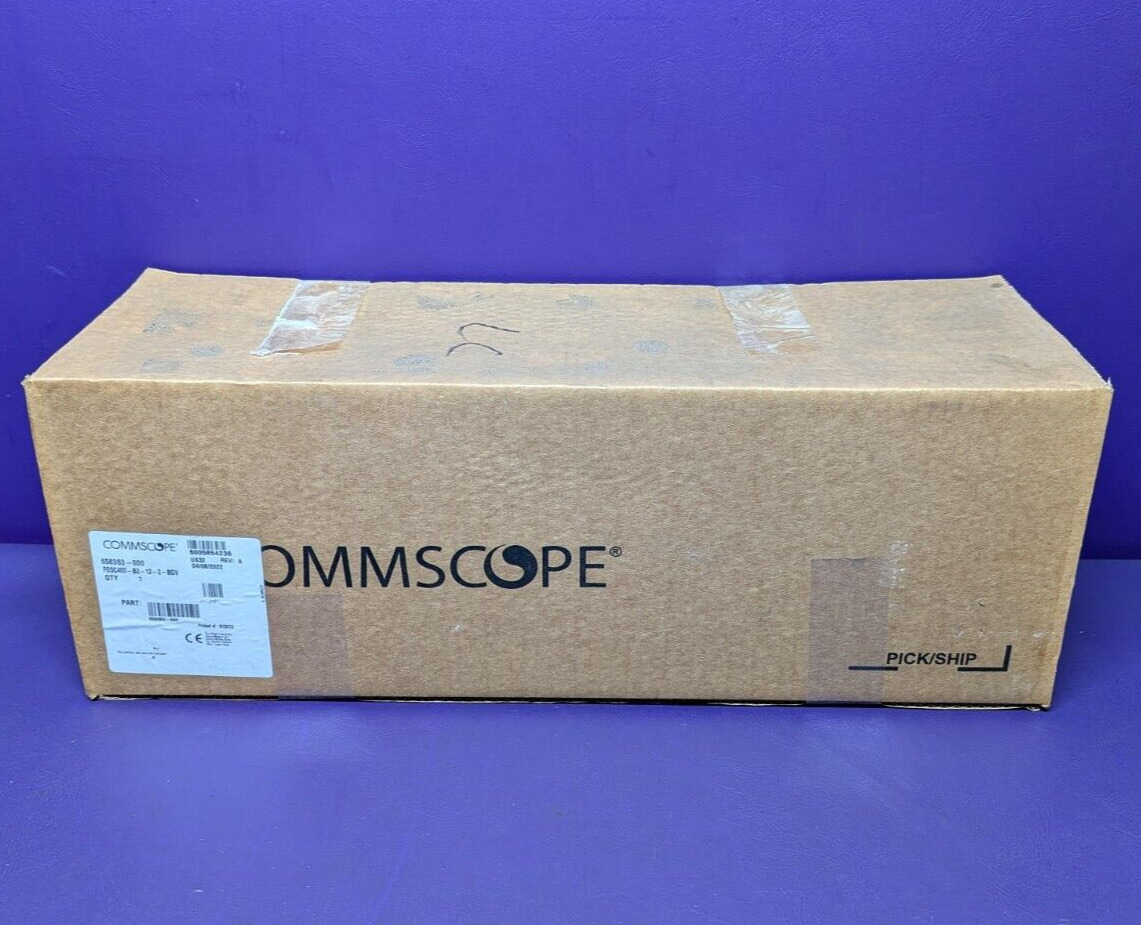 New CommScope Fiber Optic Splice Closure FOSC400-B2-12-2-BGV 658363-000