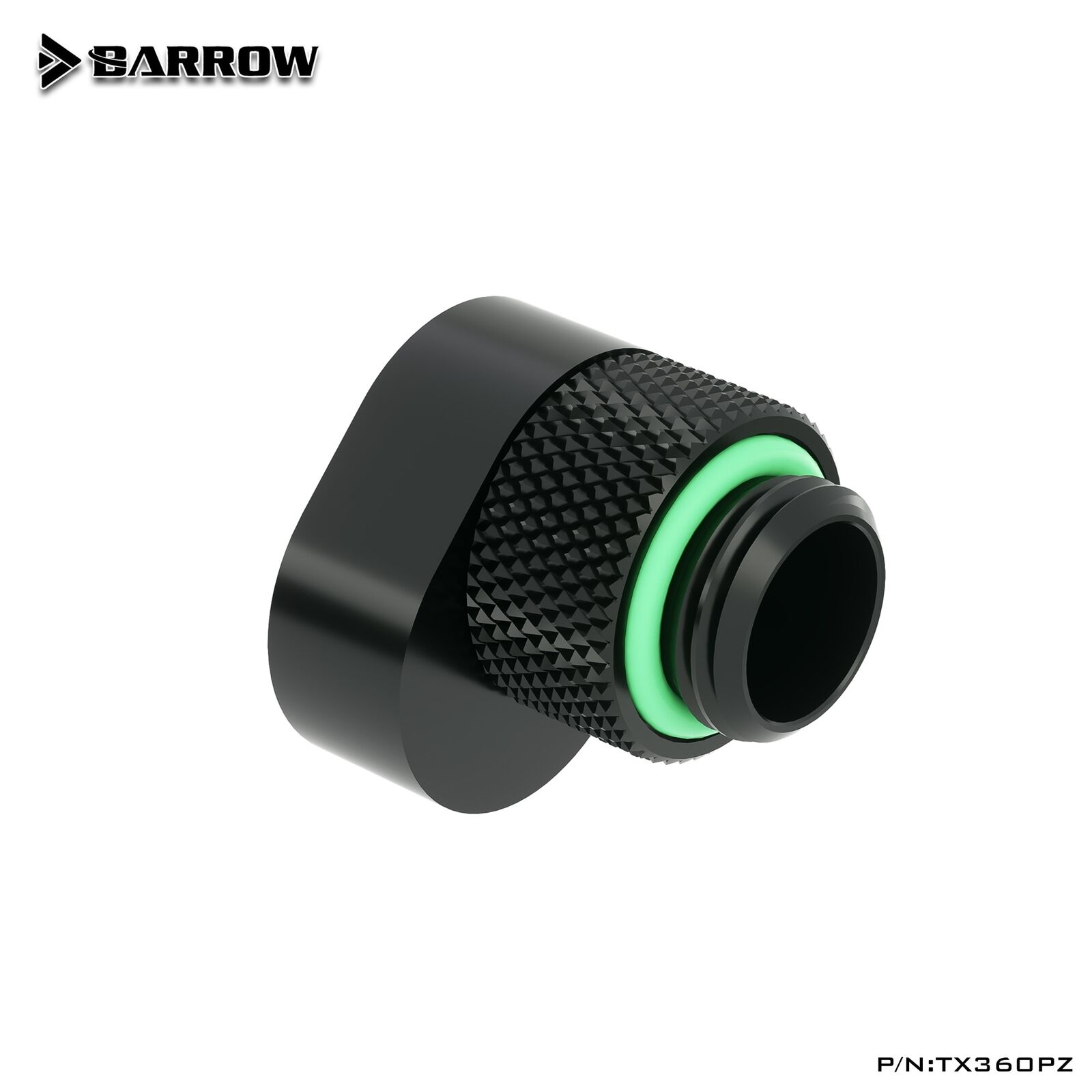Barrow TX360PZ G1/4 Thread 360 Degrees Male to Female Rotary Offset 6mm Fitting