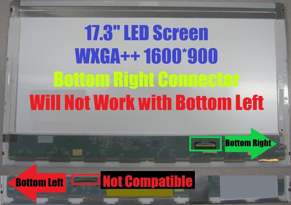 HP G72-100 LAPTOP LED LCD Screen 17.3\