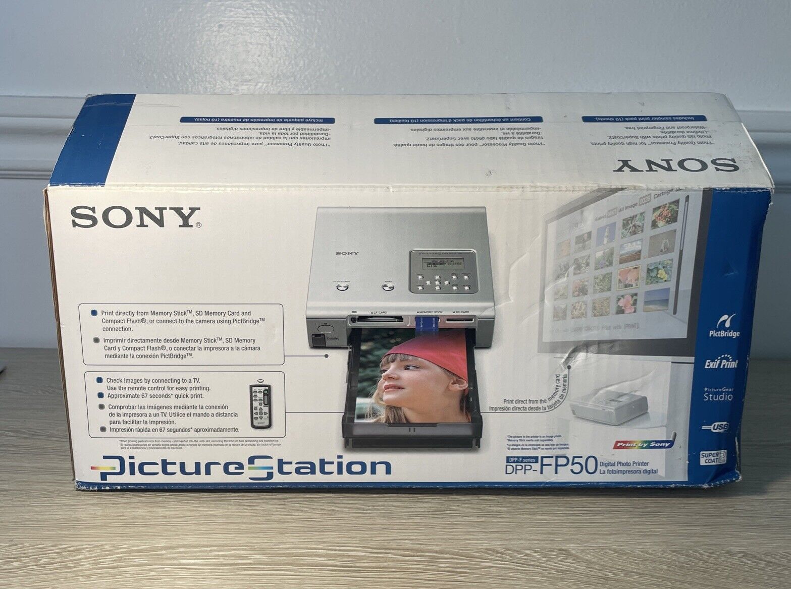 Sony Digital Photo Printer Picture Station  DPP-FP50, New Never Used.