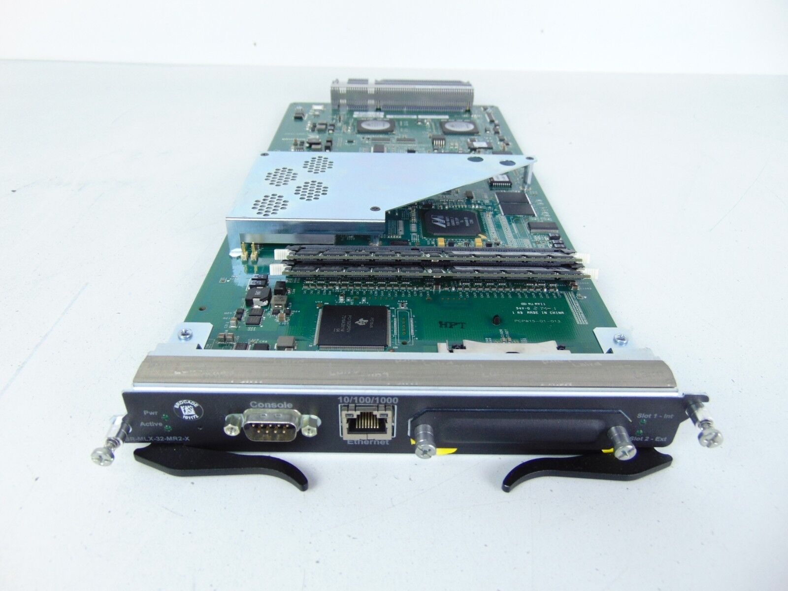 Brocade BR-MLX-MR2-32-X Management Module TESTED with Tech Readout
