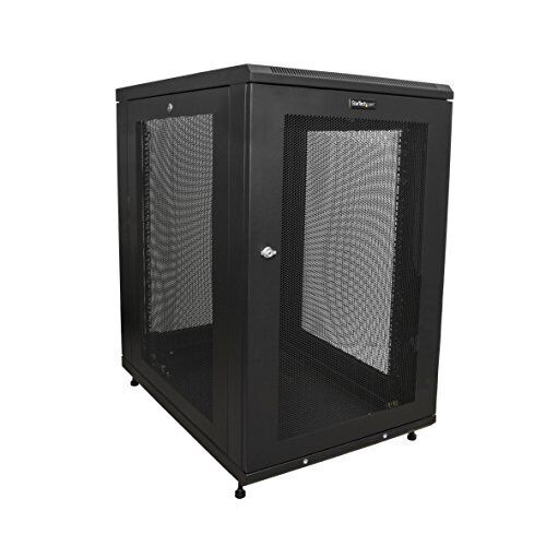 StarTech.com 18U Server Rack Cabinet - 4-Post Adjustable Depth (2