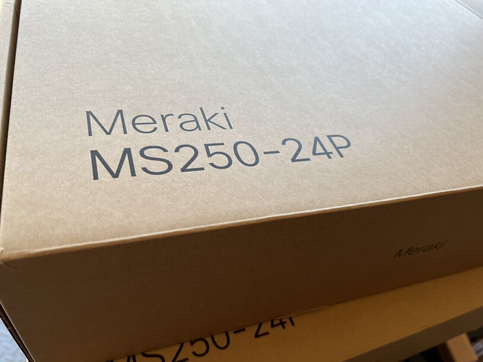 New Cisco MS250-24P-HW Meraki MS250 24-Port Gigabit PoE+ Switch - 1 YR Wrnty