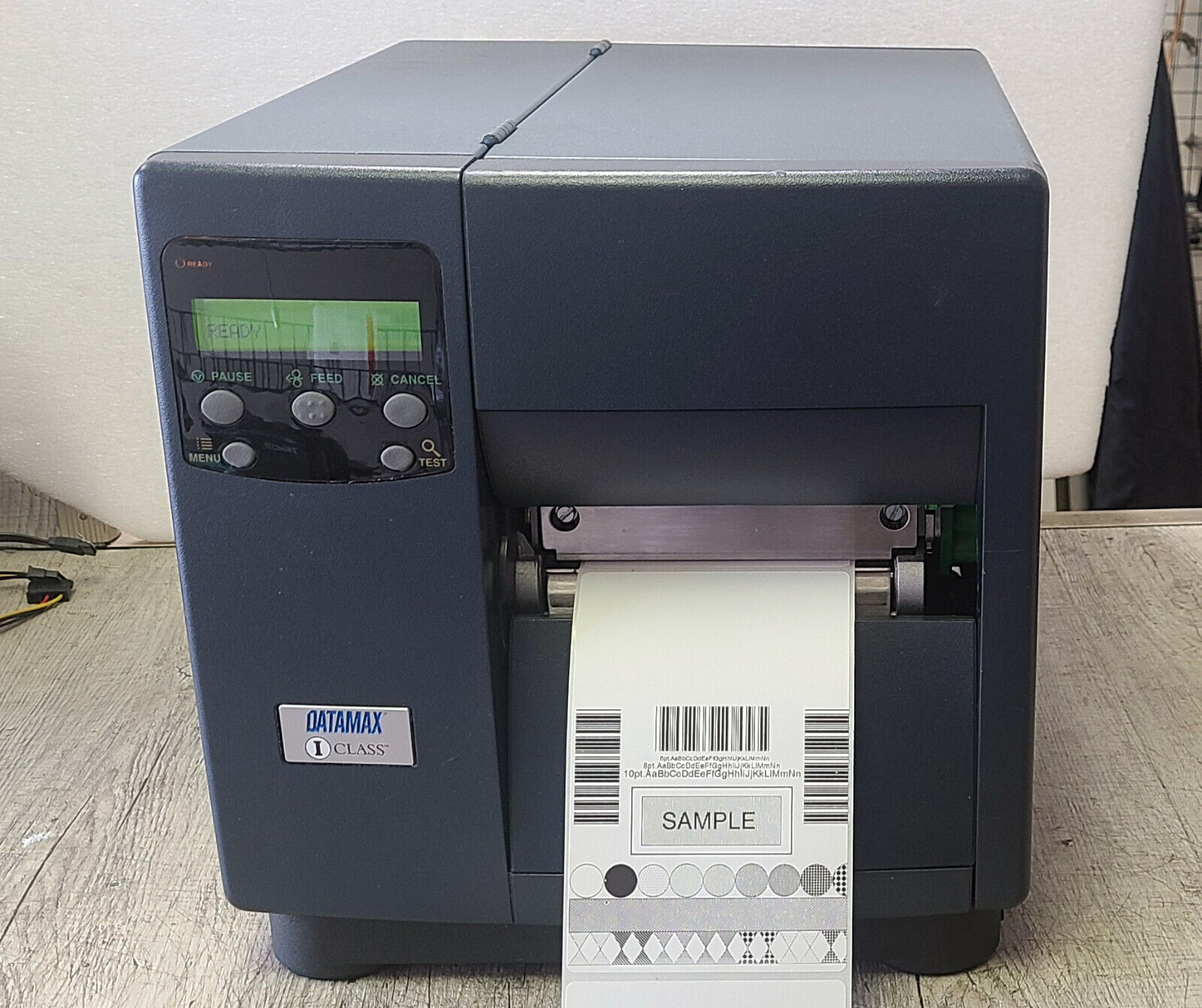 Datamax DMX-I-4208 Direct Thermal & Transfer Label Printer Serial Parallel