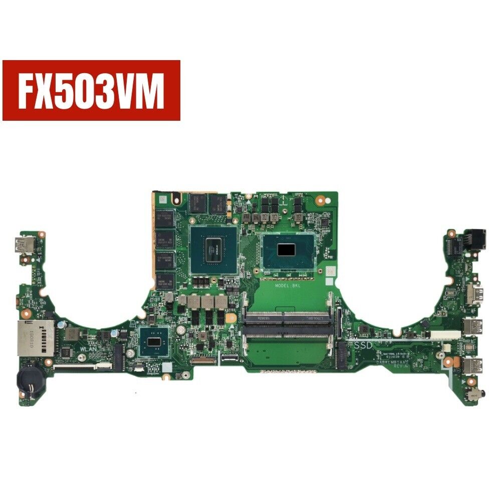 FX503VM Laptop Motherboard I5-7300HQ GTX1060M-V3G For ASUS GL503V GL503G FX503V