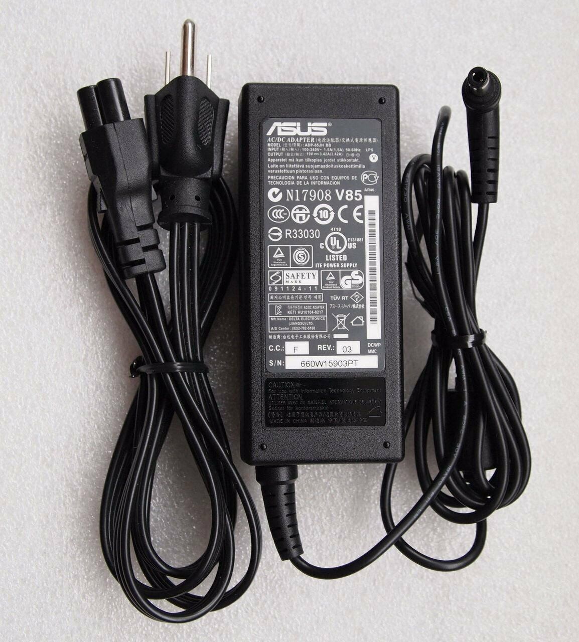 Genuine AC Adapter Charger Power Cord New Asus Q500A-BHI7T05 Q500A-BSI5N04