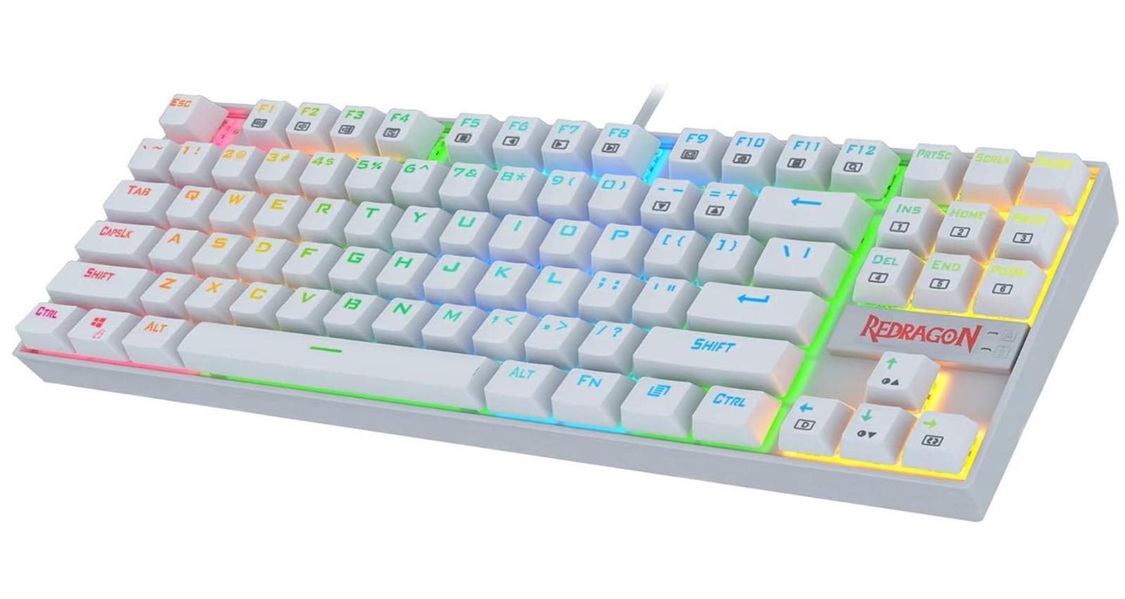 Redragon K552W-RGB KUMARA LED RGB Backlit Mechanical Gaming Keyboard Small Mecha