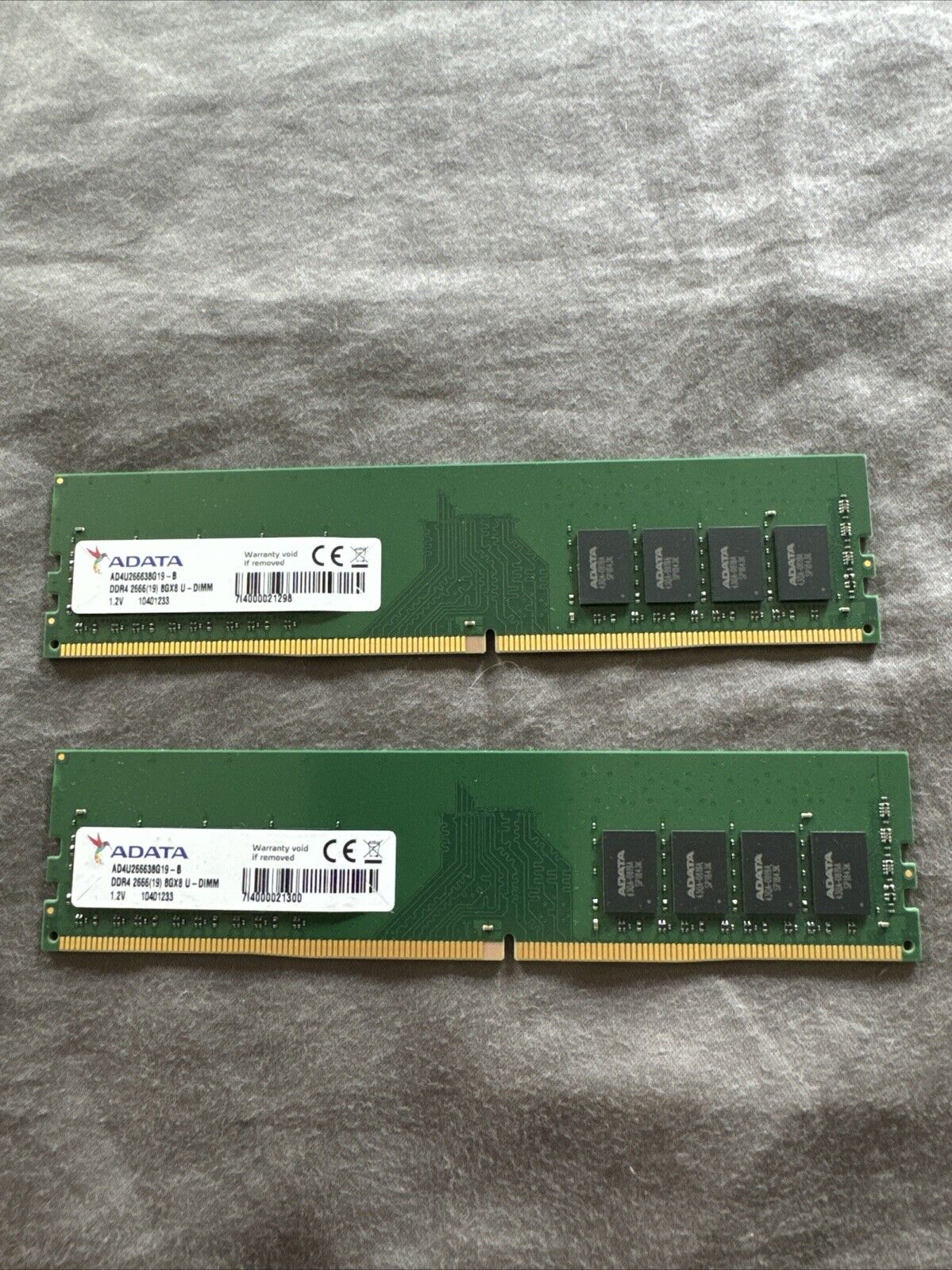 ADATA Premier 8GB (1x 8GB) DDR4 2666 MHz Desktop Memory AD4U266638G19-B