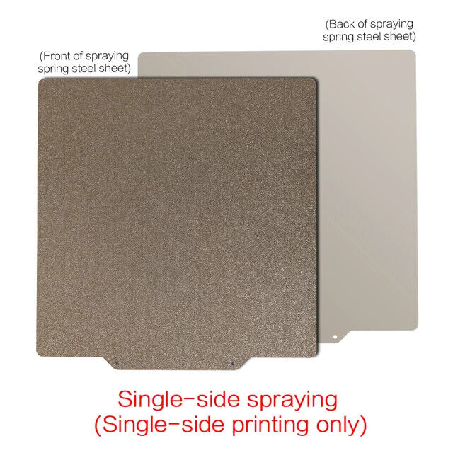 Single/Double Sided Pei TEXTURED Powder-Coated spring steel sheet DIY