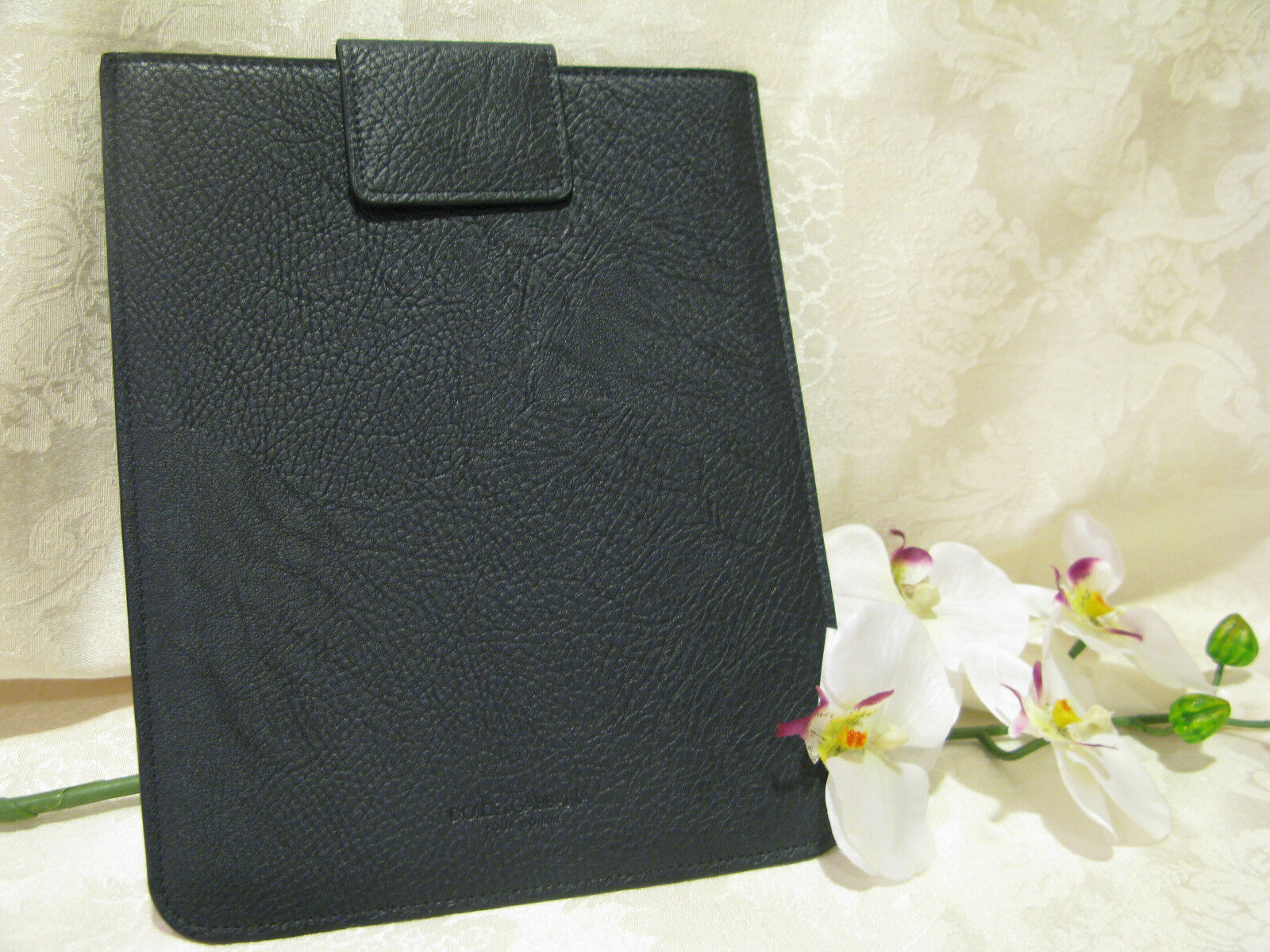 Dolce & Gabbana Black iPad Cover/Pouch.  Brand New.