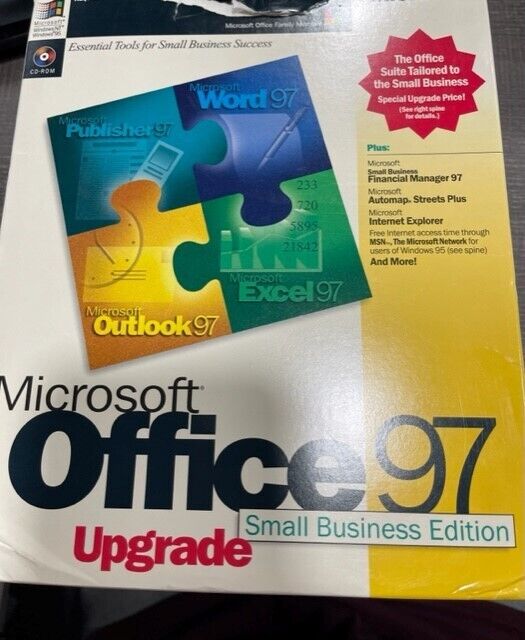 Microsoft Office upgrade 97 Small Business Edition