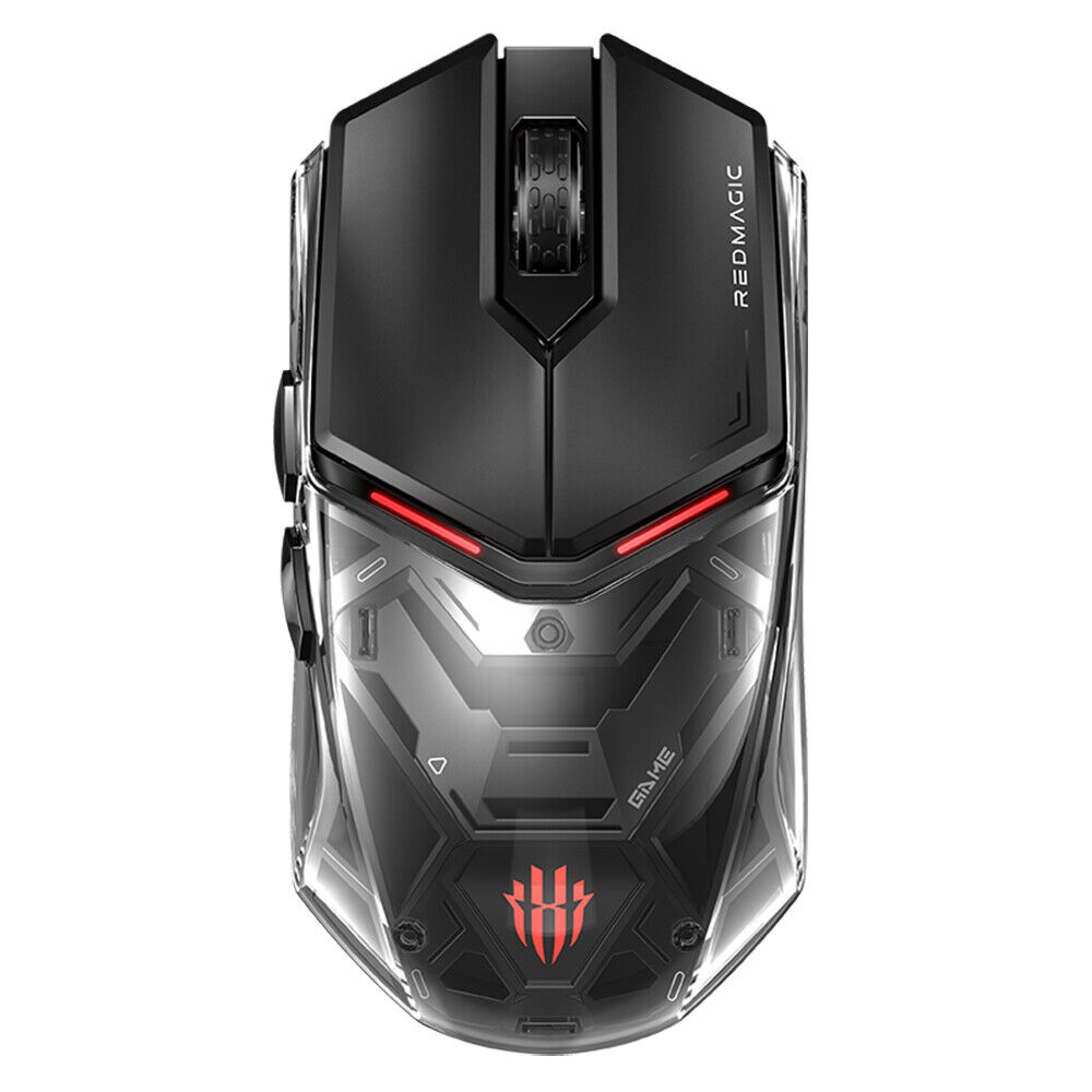 Nubia Red Magic RGB Wired Wireless Bluetooth Gaming Mouse 26000DPI Tri-Mode Mice