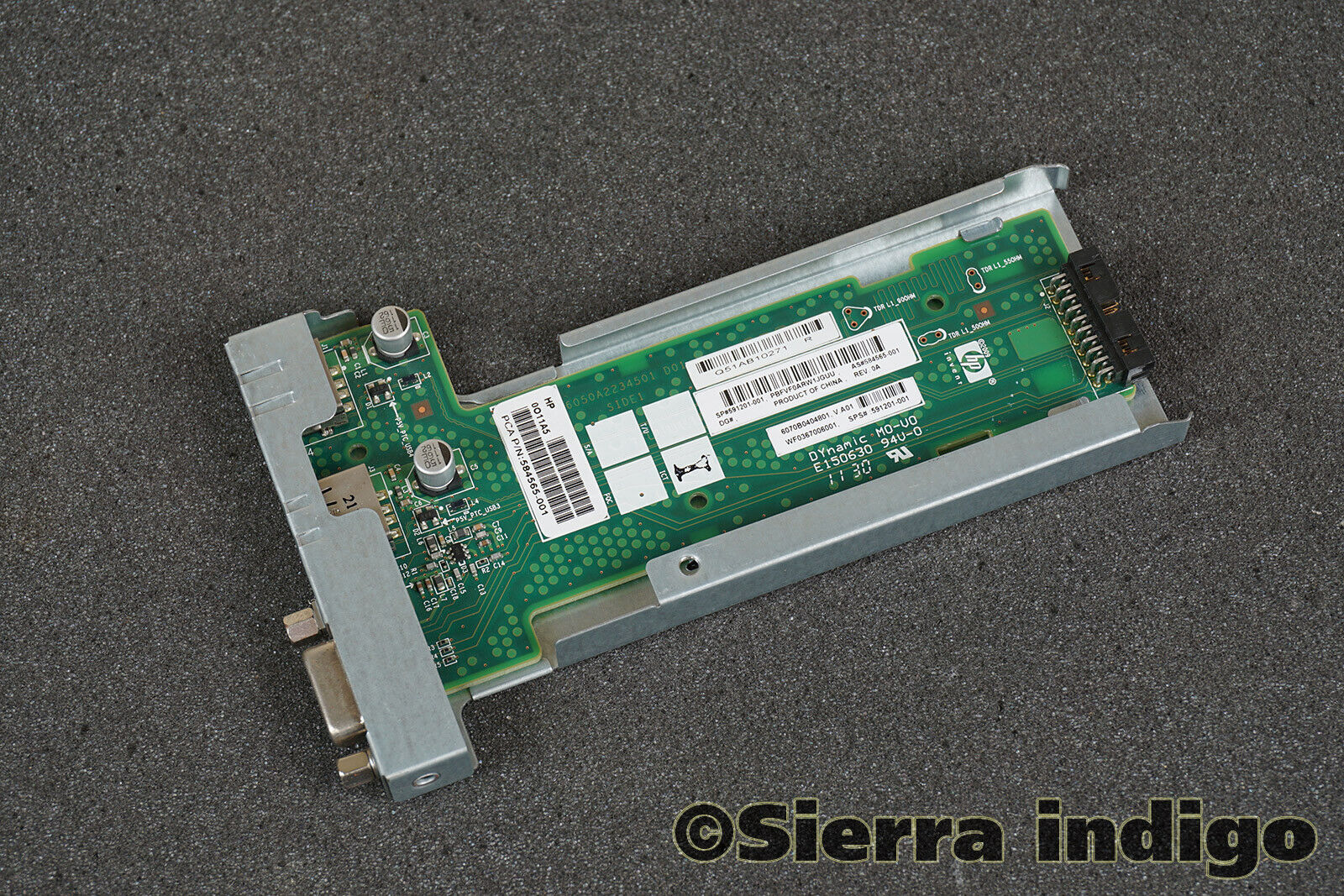 591201-001 HP USB and Video Board Assembly 584565-001 0O11A5