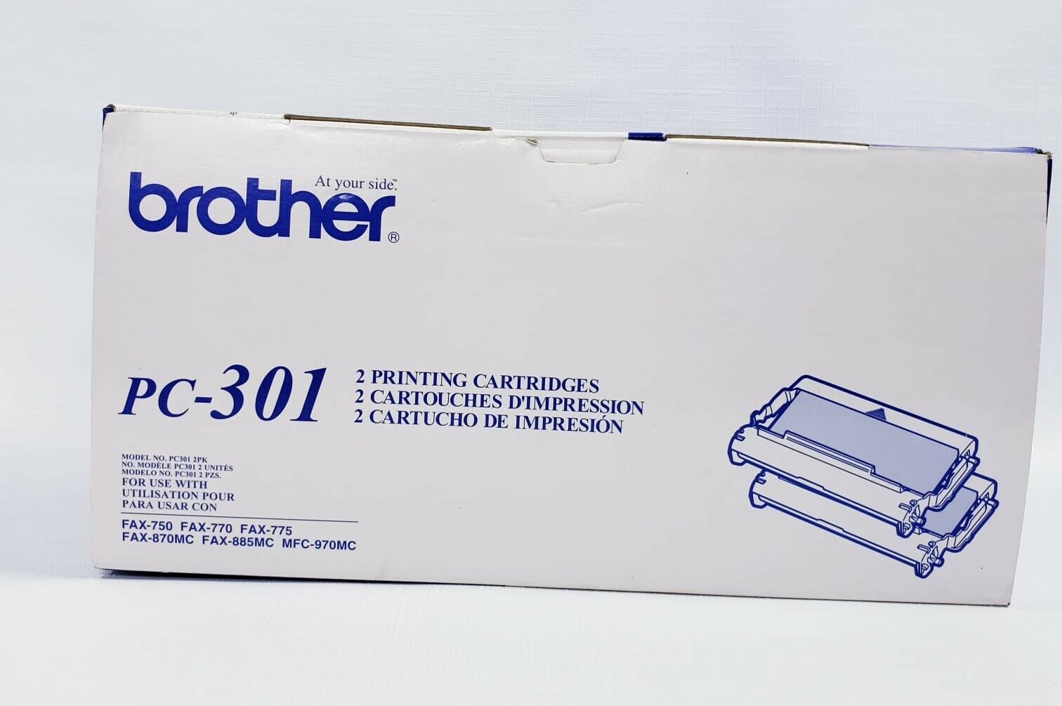 Genuine Brother PC-301 (1 Pack) Printing Cartridge 