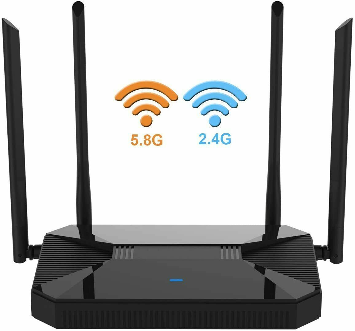 Tamifly Dual band Wireless WiFi Router High Speed Router Up to AC1200 Mbps 
