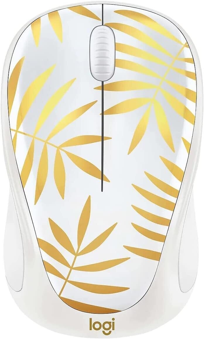 Logitech Design Collection Limited Edition Wireless Mouse Bamboo 910-006614