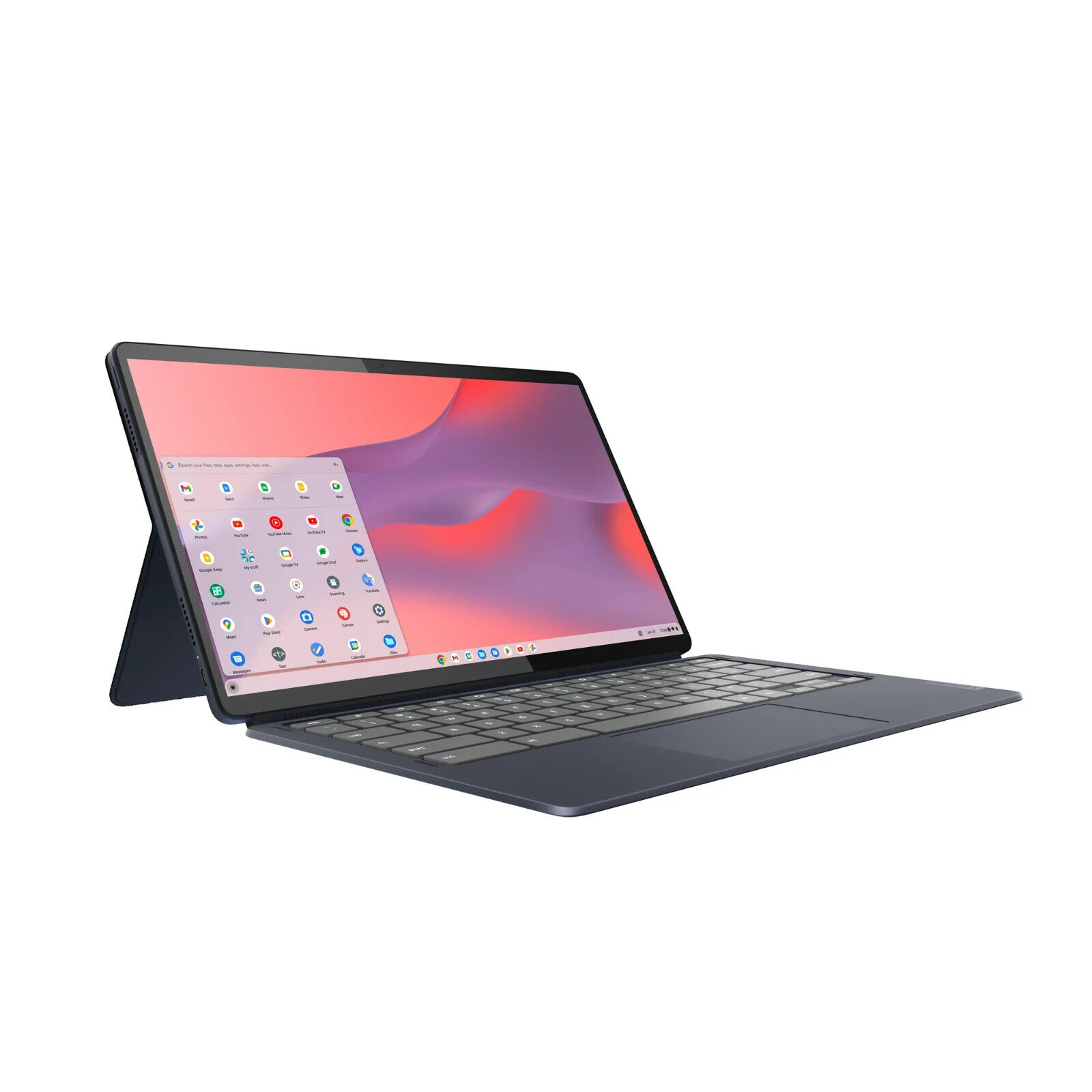 Lenovo Ideapad Duet 5 Chromebook Laptop, 13.3' 4GB RAM, 128GB SSD, Abyss Blue