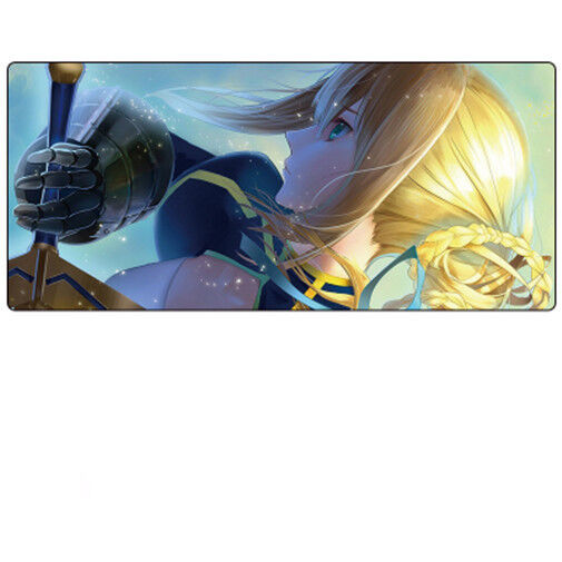 Extra Large Anime Fate/Grand Order Saber Mouse Pad Gaming Mousepad Desk Mat
