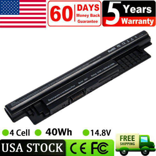 XCMRD Battery For Dell Inspiron 15R-5521 15 3521 14 N3421 5421 14.8V 40Wh