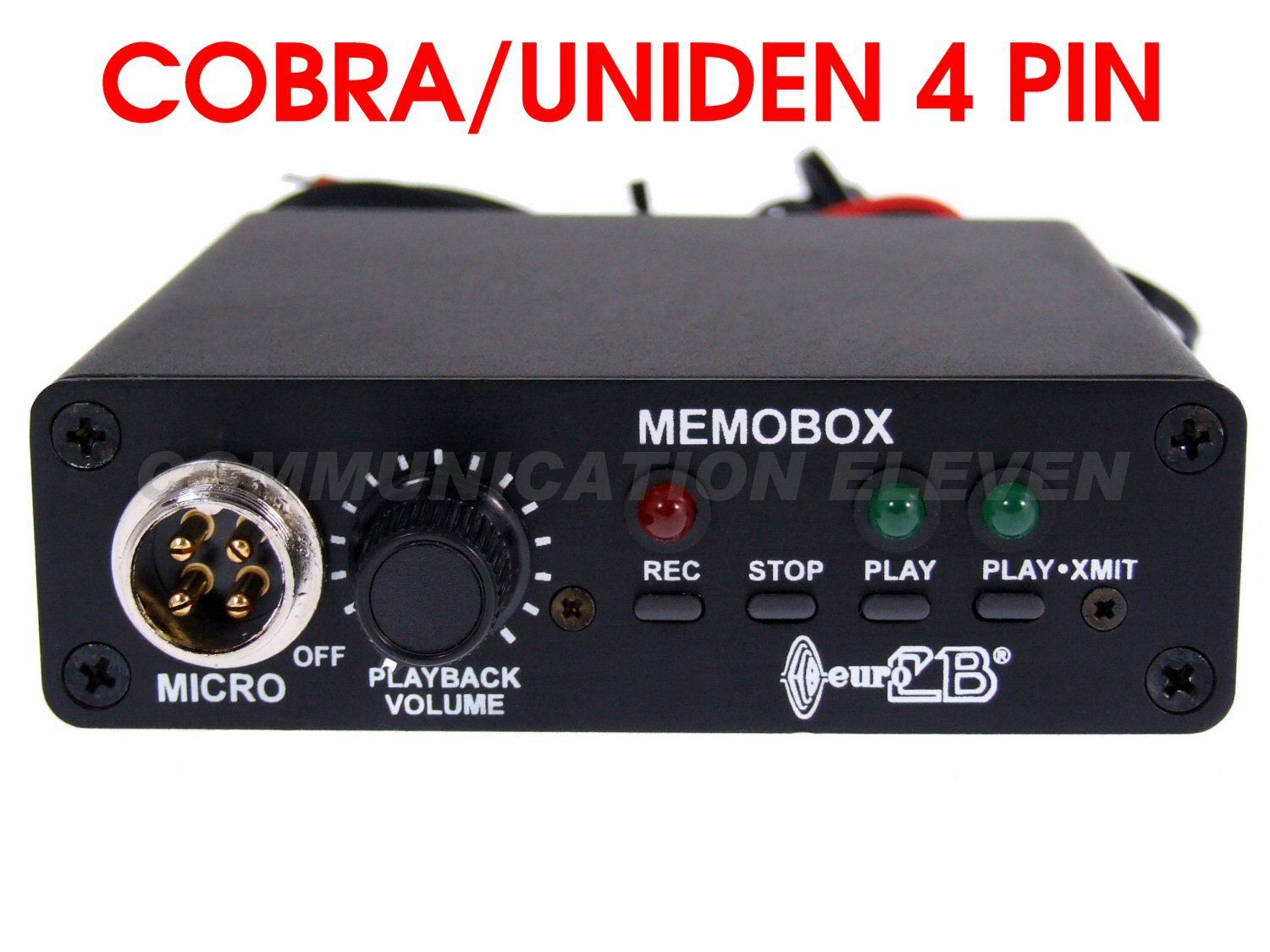 Euro CB Memobox Digital Recorder/Transmitter/Watergate - Cobra/Galaxy/Uniden CBs
