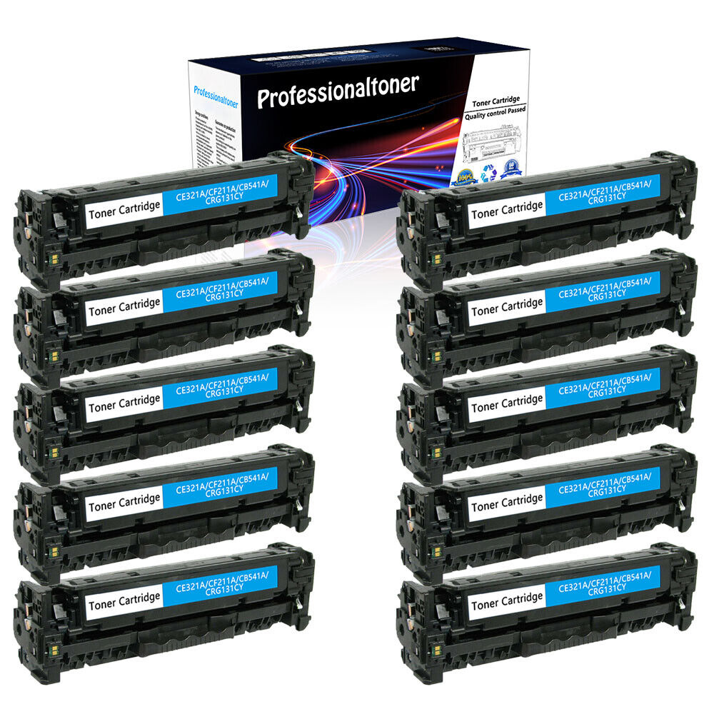 10PK CF211A 131A Toner Cartridge fit for HP LaserJet Pro 200 M251nw MFP M276nw