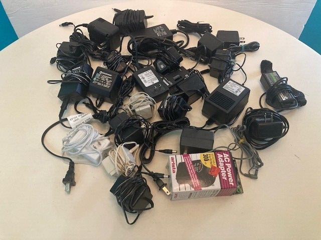 Mixed Lot Of 25 AC Adapters