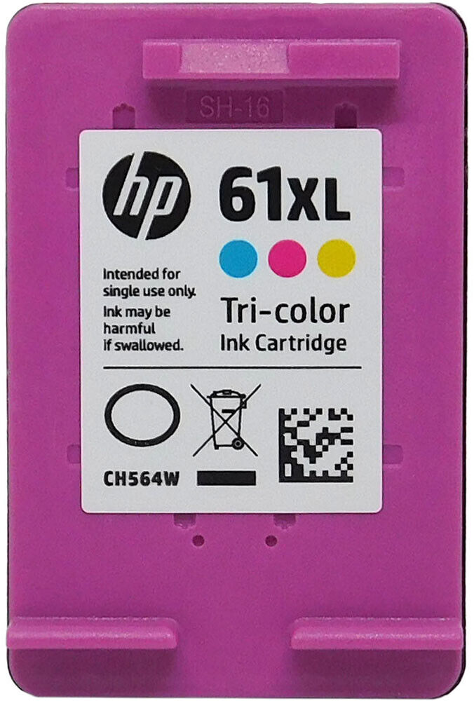 HP 61XL Color Ink Cartridge CH564WN NEW GENUINE