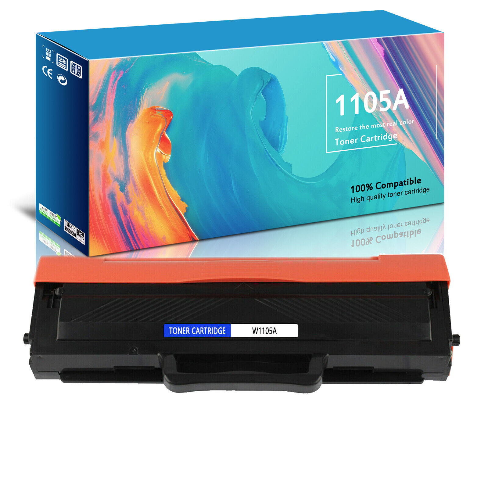 1-10 Pack W1105A Toner Lot Compatible for HP 1105A LaserJet MFP 135a 135w 137fnw