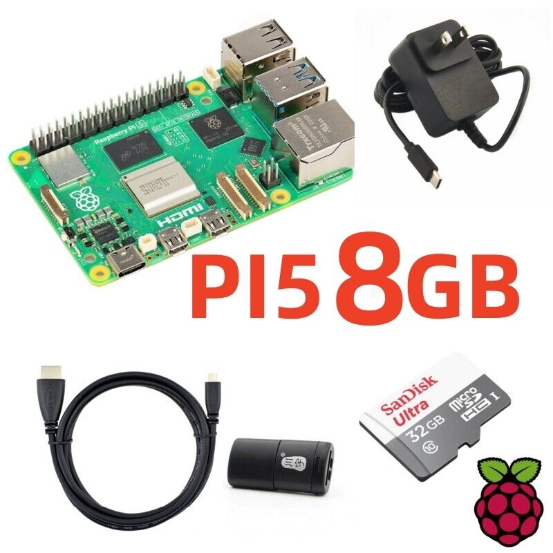 Raspberry Pi 5 8GB Budget Kit