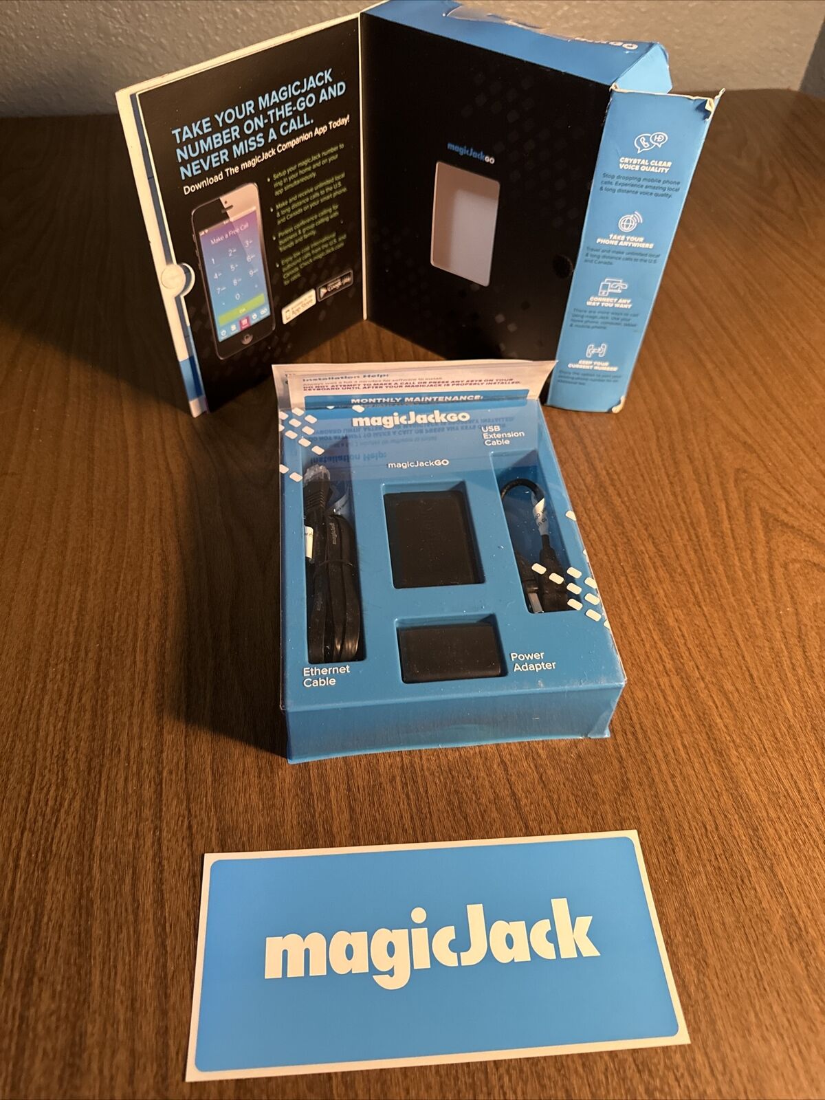 NEW MAGIC JACK GO Smart Home Business On The Go Digital Phone Service