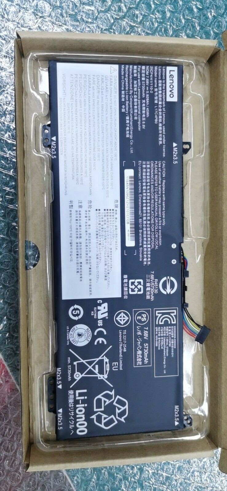 Genuine OEM L17C4PB0 battery for Len ovo Yoga 530-14ARR FLEX 6-14IKB 530-14IKB