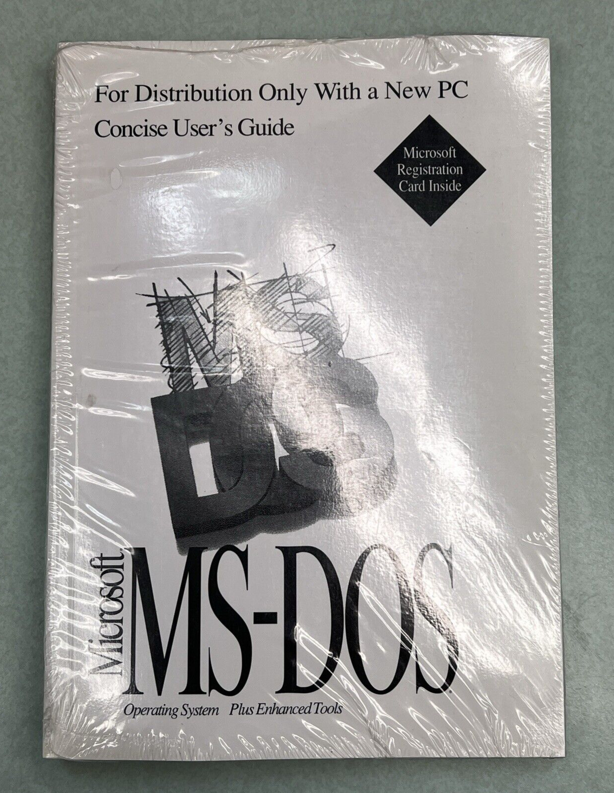 Microsoft MS-DOS 6.2 FULL Version Not Upgrade Brand New w/ COA - See Photos