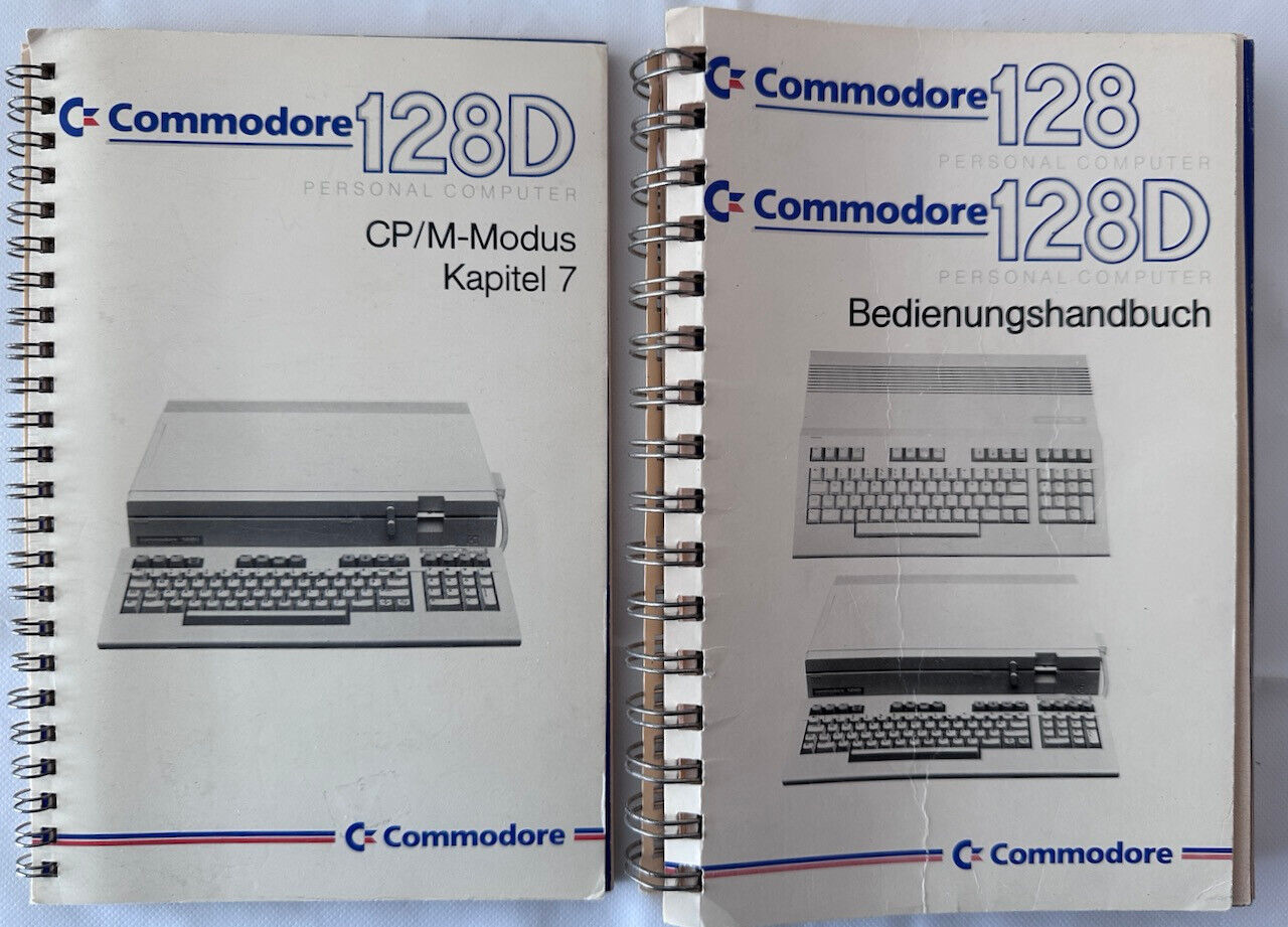 C 128 D System Books for Commodore