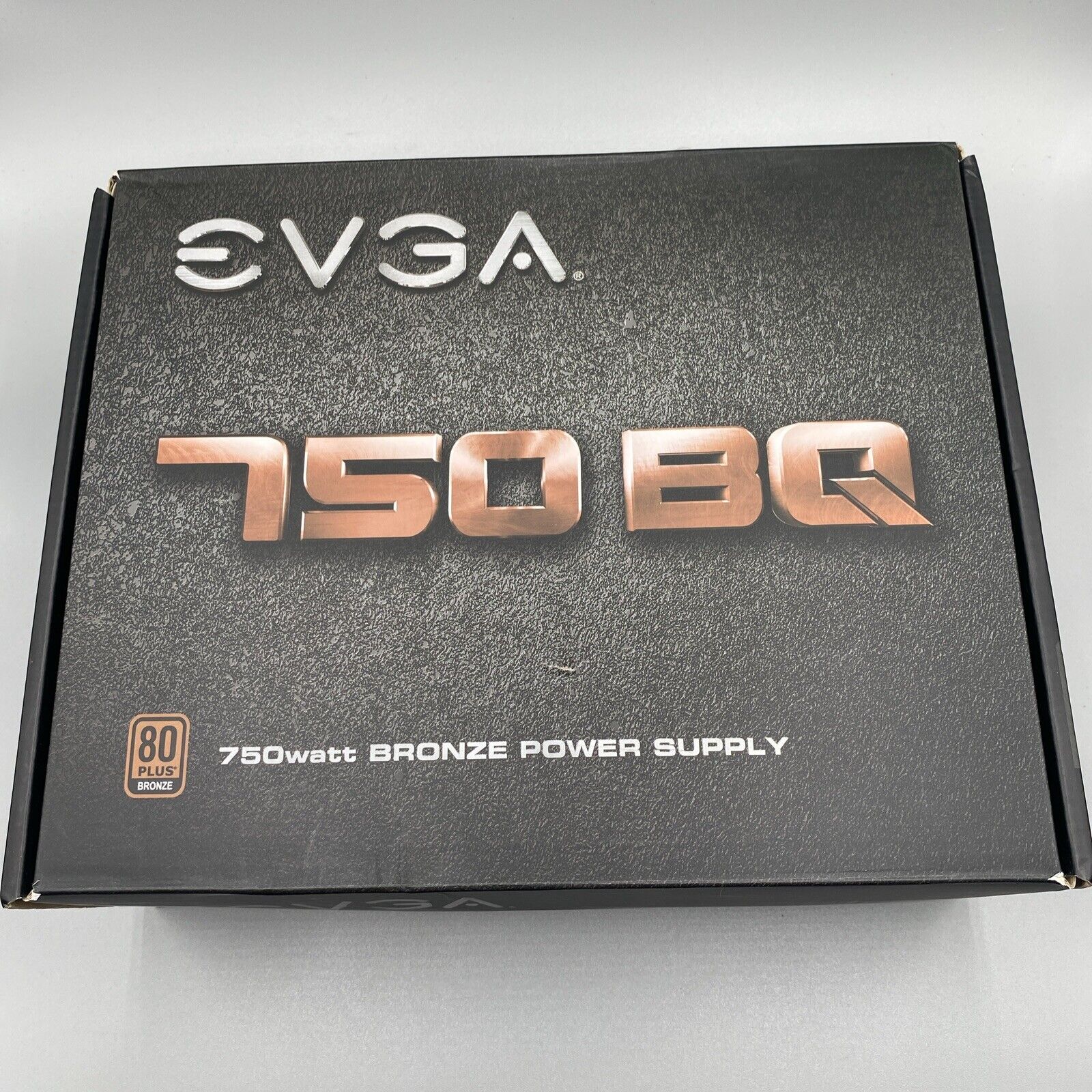EVGA 750 BQ 80+ Bronze 750W Semi Modular Power Supply Black with cables