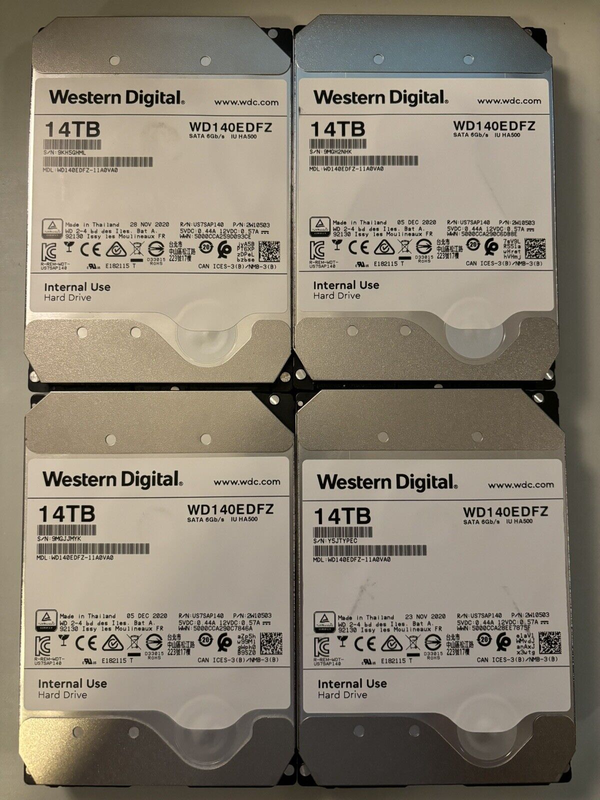 Western Digital 14TB 5400 RPM SATA 6Gb/s 3.5\'\' HDD - WD140EDFZ