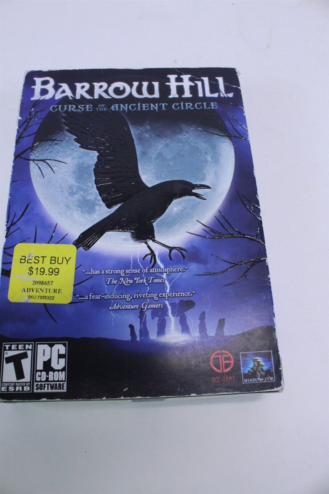 Barrow Hill Curse of the Ancient Circle PC Software Rated Teen
