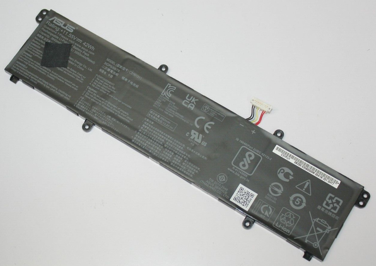 Genuine Asus vivoBook Flip TP470E TP470EA Laptop Battery 11.55V 42Wh C31N1911
